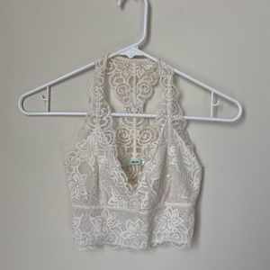 Urban Outfitters White Bralette